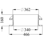 300 teleskop underram Avlopp 300 TELESKOP UNDERRAM, 2276