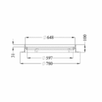 600/640 fast ram, PREMIUM lock Avlopp FURNES FAST RAM PREMIUM LOCK 600/640
