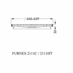 640 TEMPORARY lock 30mm Avlopp TEMPORARY LOCK, SLITSAD PACKNING OCH TÄTT SPETTHÅL, 30MM, 2111HT