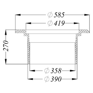 400 flytande ram REGULAR galler