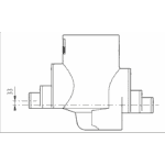 ACO PROWELL PE 33-315/160/110 Avlopp PROVTAGNINGSBRUNN ACO