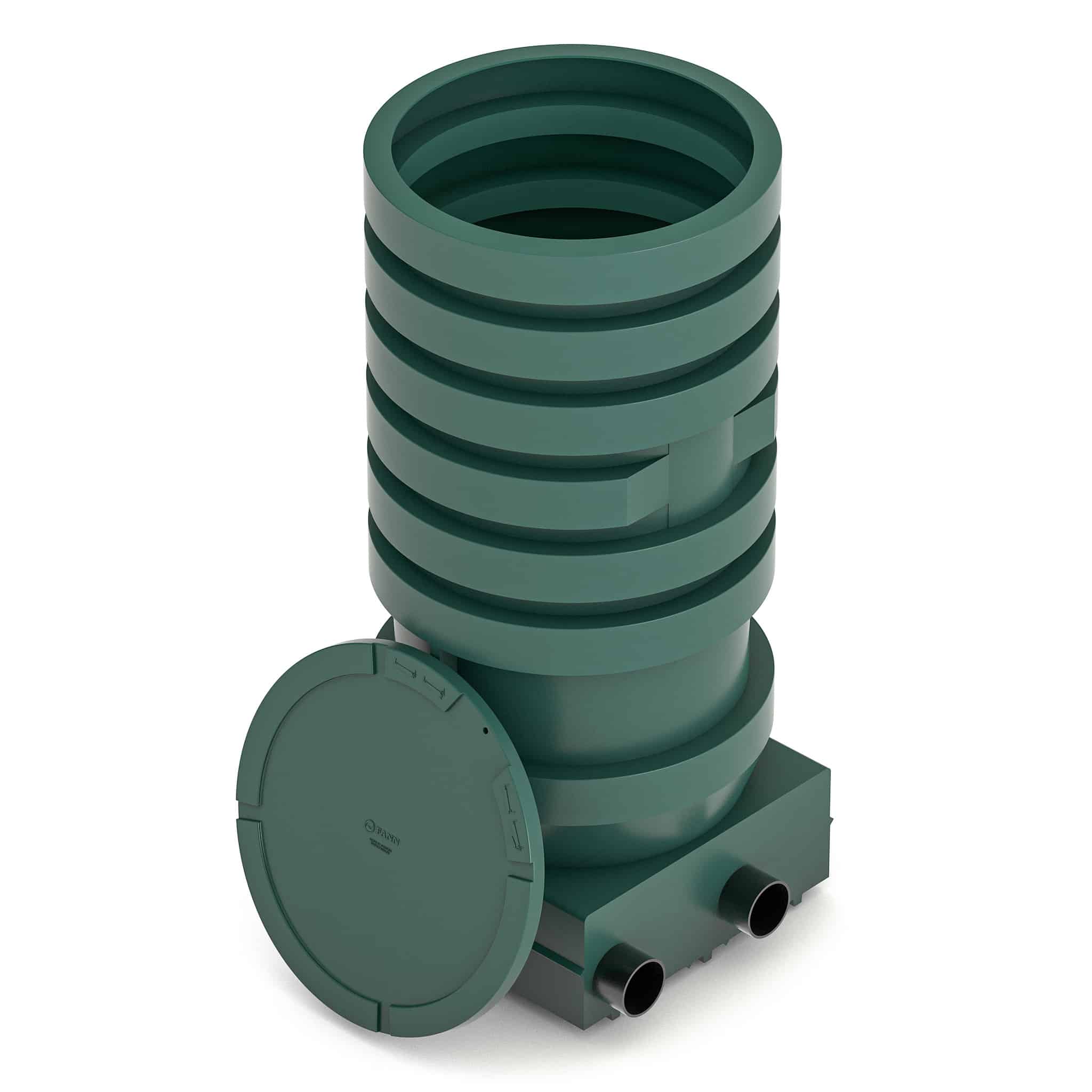 Fann Kombibrunn inkl. lock Avlopp KOMBIBRUNN 110 MM 1500X700 MM (HXØ) MED LOCK FANN