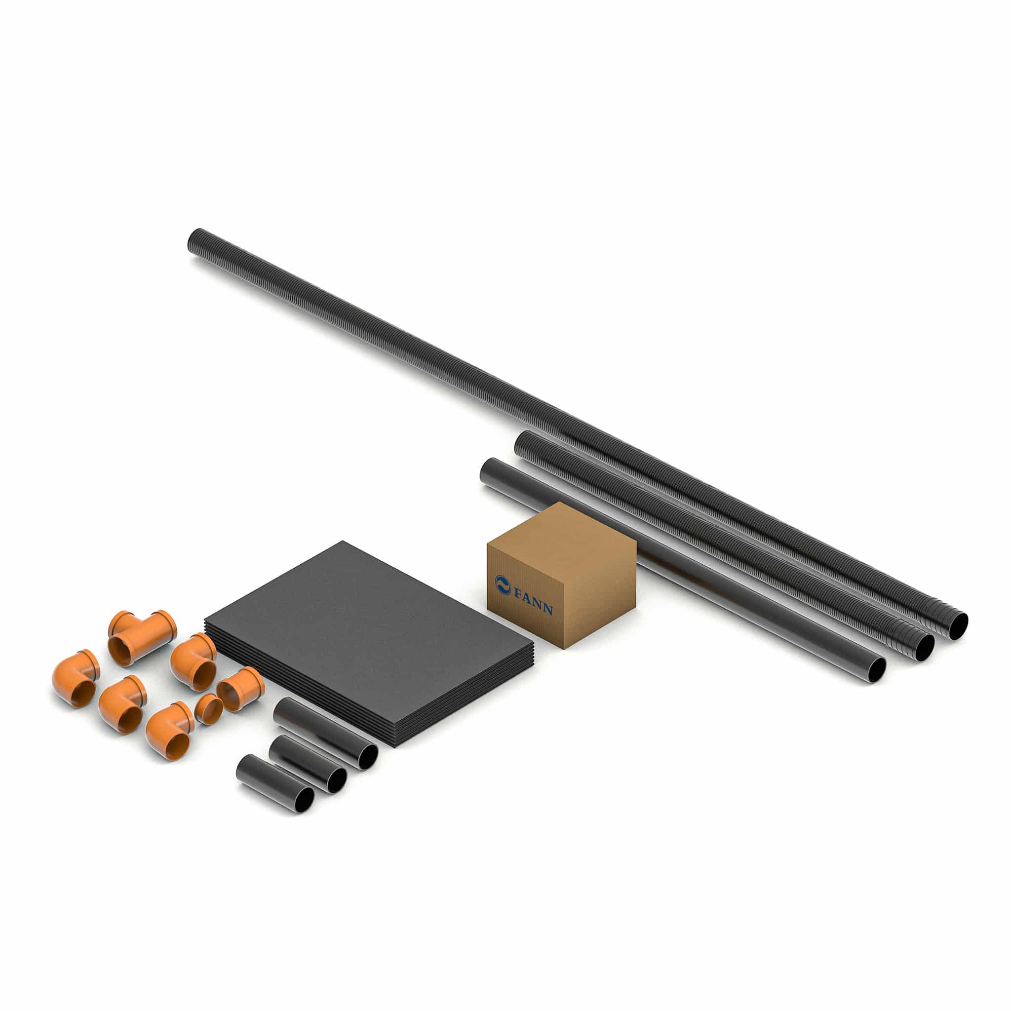 Fann Paket tätskikt 1 hushåll Avlopp PAKET TÄTSKIKT, 1 HUSHÅLL