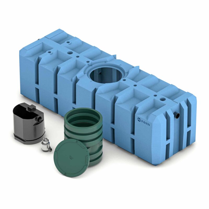 Fann Slamavskiljarpaket 3m³