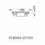 Lock 300-315 REGULAR Avlopp 300-315 REGULAR LOCK, SLIT-/DÄMPRING, LÅS OCH TÄTT SPETTHÅL, 2571HT