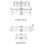 Ø2x640 dubbelbetäckning teleskopisk ram, PREMIUM lock FK Avlopp 2X640 TELESKOPISK RAM, PREMIUM LOCK FK, SLITSAD PACKNING, LÅS OCH TÄTT SPETTHÅL