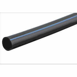 PE Tryckrör PE100 SDR17 PN10 Vatten PE 100 RÖR PN10 L=6M