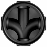 Uponor Tillsynsbrunn Accesso 600 Avlopp BRUNN INK GUMMI-RING 600