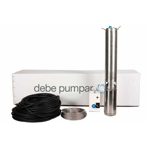 Debe Djupbrunnspumppaket 4″ 3x400V GRB