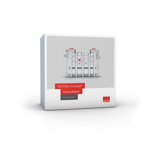ACO Box Concept Fett NS4 Inne PEHD Avlopp FETTAVSKILJARPAKET ACO BC FETT NS4 INNE PEHD