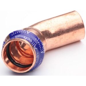 Böj 45° 1 muff Vatten Pressböj 45° 1muff