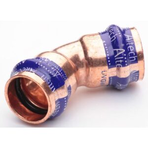 Böj 45° 2 muff Vatten Pressböj 45° 2muff