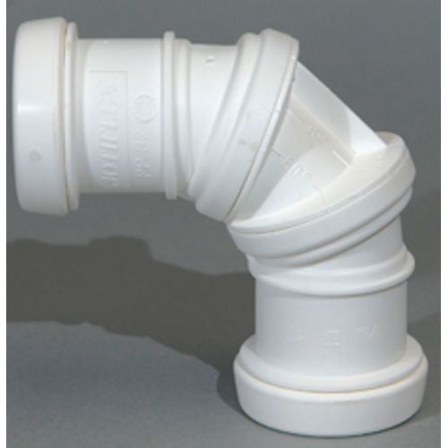 Böj Jotiflex Avlopp 32X0-90GR JOTIFLEX BÖJ 2MUFF