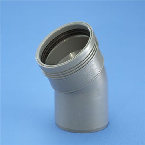 Böj med 1 muff 30° Avlopp 30GR BÖJ WAFIX PP MED 1MUFF