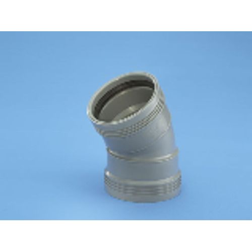 Böj med 2 muff 30° Avlopp 30° PLUS BÖJ MED 2 MUFFAR WAFIX PP