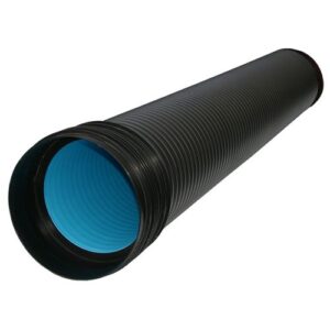 Dagvattenrör Infra DV Avlopp DV-RÖR L=6M MED MUFF & TÄTNINGSRING