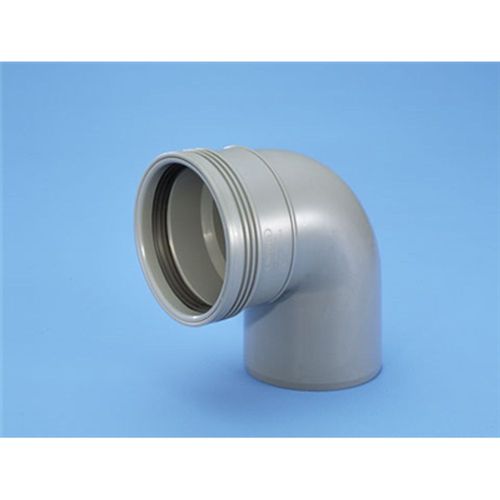 Detaljistförpackning 2 anslutningar, vinklad Avlopp 88,5GR BÖJ WAFIX PP MED 1MUFF