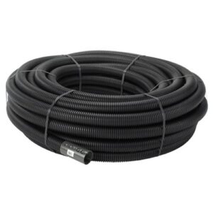 Dräneringsrör av PE Avlopp DRÄNERINGSRÖR I RING, SVART PE