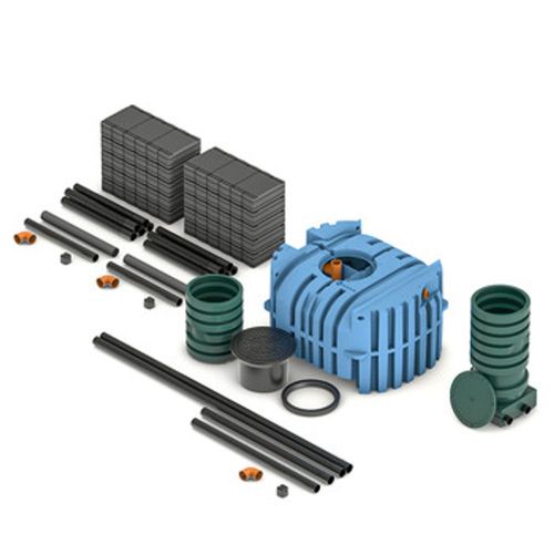 Fann INDRÄN PRO Markbädd BDT 10 Blue 1-2 hushåll FANN INDRÄN PRO MARKBÄDD BDT 10PE BLUE