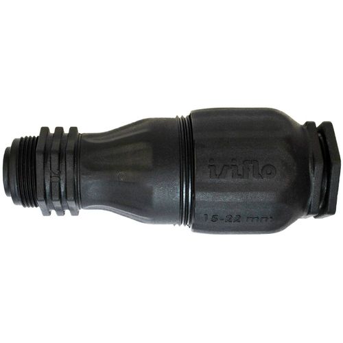 Flexiadapter 136 Vatten ÖVERGÅNGSADAPTER ISIFLO 136 FLEXI INSTICK X UTVÄNDIG ISIFLOGÄNGA SVART