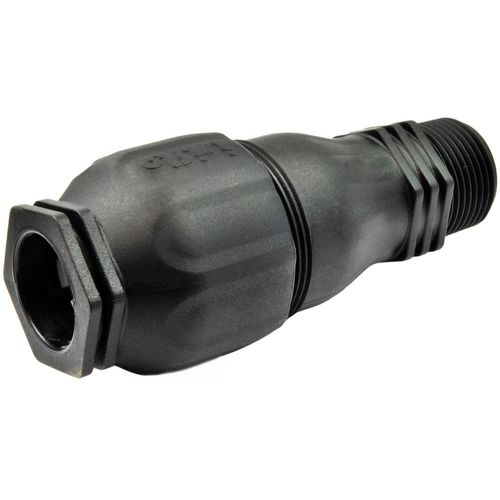 Flexikoppling 113 Vatten ÖVERGÅNGSKOPPLING ISIFLO 113 FLEXI INSTICK X UTVÄNDIG GÄNGA SVART