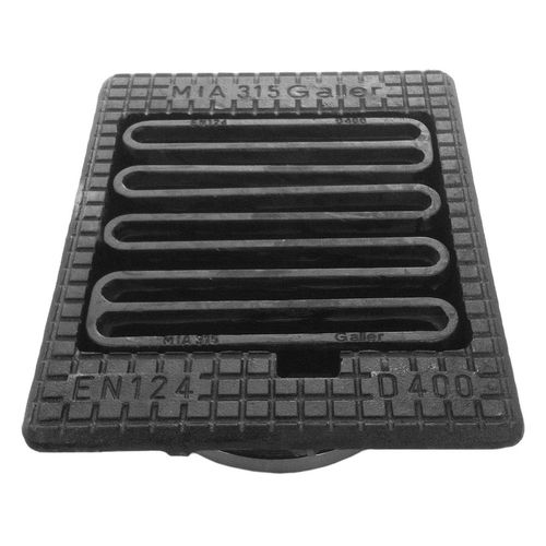 Gallerbetäckningar Avlopp MIA 315 GALLERBETÄCKNING SEGJÄRN D400