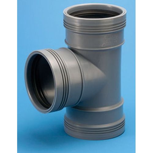 Grenrör 88,5° Avlopp 88,5 WAFIX PP PLUS GRENRÖR GRÅ