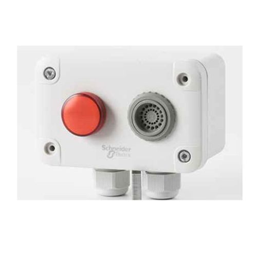 Grundfos Larmbox Avlopp LARMBOX, RÖD LAMPA OCH SUMMER 1X230V VIT