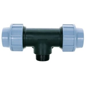 Plaströrskoppling T-koppling utvändig gänga Vatten ALTECH PEM-KOPPLING T-RÖR UTVÄNDIG GÄNGA