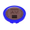 PREMIUM lock för ventilbetäckning Avlopp PREMIUM LOCK FÖR VENTILBETÄCKNING MED SLITSAD LÅSPACKNING,MÖRKBLÅ,MED FYRKANTIG AV MÄRKNING,2491HTAV