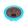 PREMIUM lock för ventilbetäckning Avlopp PREMIUM LOCK FÖR VENTILBETÄCKNING MED SLITSAD LÅSPACKNING, LJUSBLÅ, MED RUND SV MÄRKNING, 2491HTSV