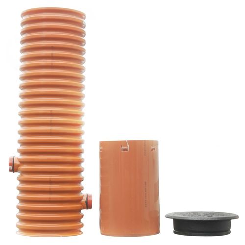 Provtagningsbrunn 425 Komplett Avlopp PROVTAGNINGSBRUNN KOMPLETT 110 KÖRBAR BETÄCKNING