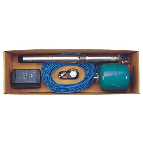 Pumppaket SQE 2 inkl. konstanttrycksreglering och kabel Vatten SQE 2 PUMPPAKET GRUNDFOS