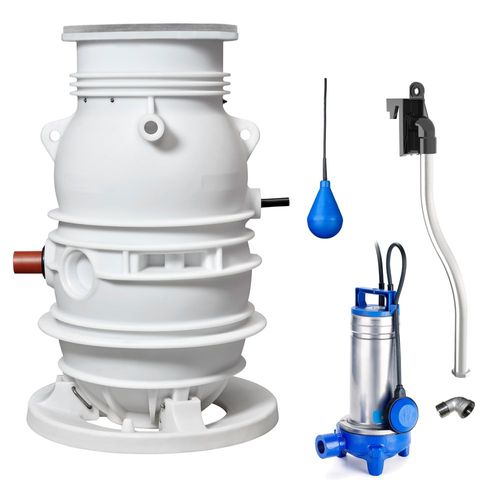 Pumpstation Flygt Compit 901H 1-fas Pumpstation Flygt Compit 901H 1-fas Avlopp PUMPSTATION COMPIT 901H-EB-A/-L-DXGM 25-11 230V 1,1 KW BETONG LOCK FLYGT