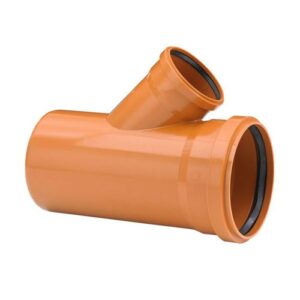 PVC-Markavlopp grenrör 45° Avlopp PVC-Mark grenrör 45°