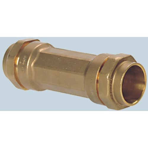 Rak koppling 101, skjutmuff Vatten REPARATIONSKOPPLING ISIFLO 101 2KLÄMRING MÄSSING