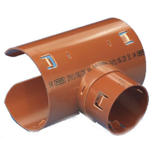 Sadelgenrör 75° Avlopp 92 PVC SADELGRENRÖR F DRÄN