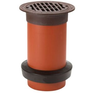 Teleskopsbetäckning rund ram och galler för dag- och dräneringsbrunn U-125 B Avlopp TELESKOPBETÄCKNING U-125B RUNT SILLOCK