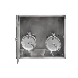 Tömningsbox Dubbel Avlopp TÖMNINGSBOX DUBBEL DN80