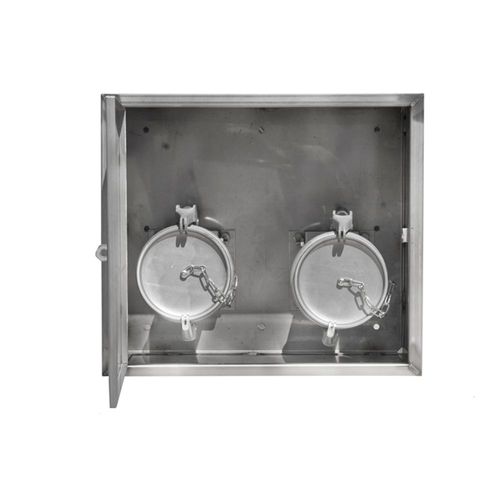 Tömningsbox Dubbel Avlopp TÖMNINGSBOX DUBBEL DN80