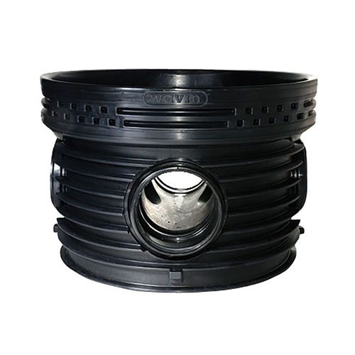 Typ 2 Kråkfot 90 grader för strukturväggsrör Tegra 1000 Avlopp 1000X200 PP TEGRA TP2 90° WAVIN RIB