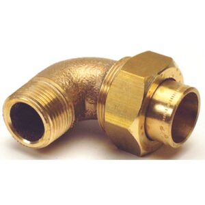 Vinkelkoppling, cu x utvändig gänga Vatten VINKELKOPPLING 35XR32