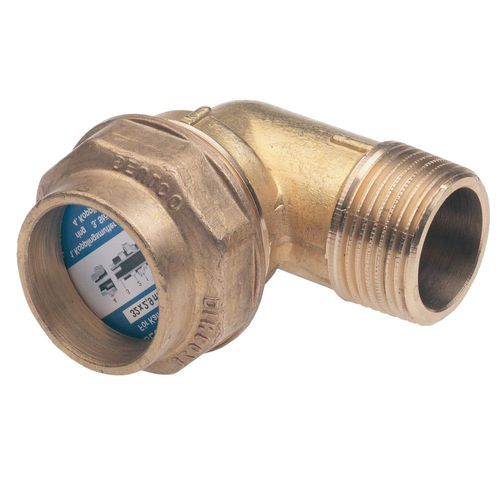 Vinkelkoppling plast-utvändig gänga PN10 Vatten VINKELKOPPLING BA 7730 90° KLÄMRING, FÖR PEM KLÄMRING X UTVÄNDIG GÄNGA