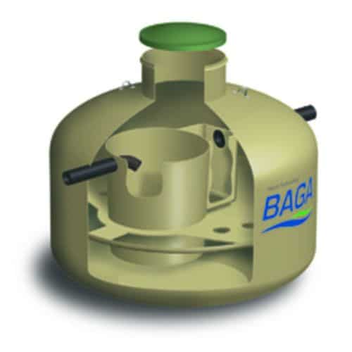 Baga Slamavskiljare Baga Slamavskiljare 1-2 hushåll BAGA SLAMAVSKILJARE