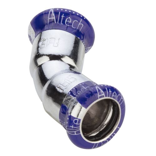 Böj 45° 2 muff Vatten