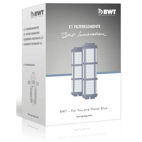 BWT Ersättningsfilterpatron till E1 Vatten FILTERPATRON E1 2-PACK