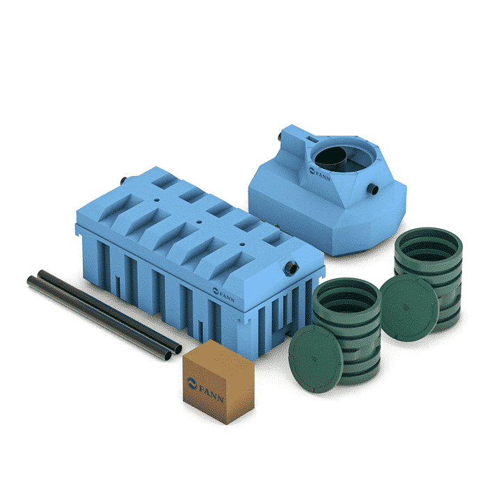 Fann IN-DRÄN Biobädd 5, BDT Avlopp FANN, IN-DRÄN BIOBÄDD 5, BDT, ETT HUSHÅLL