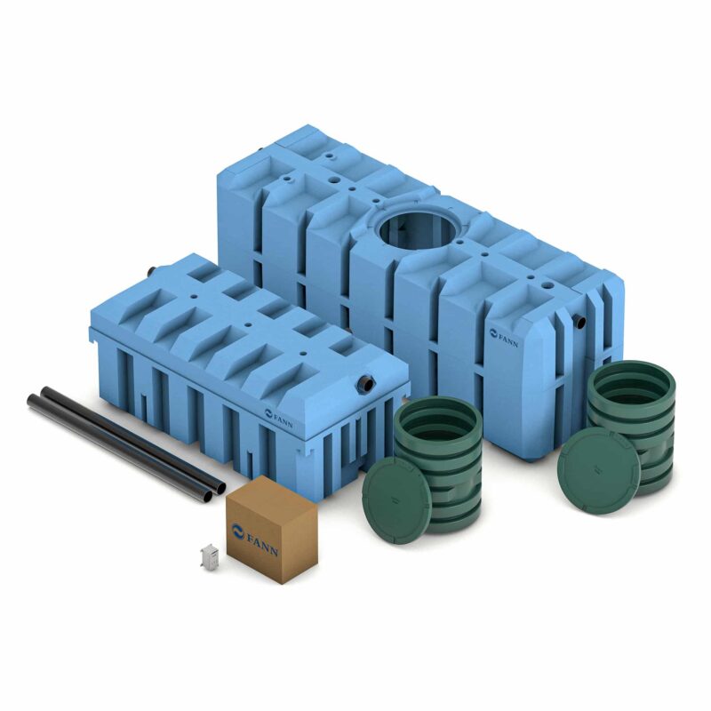 Fann IN-DRÄN Biobädd 5, BDT+KL, ett hushåll – Hög skyddsnivå