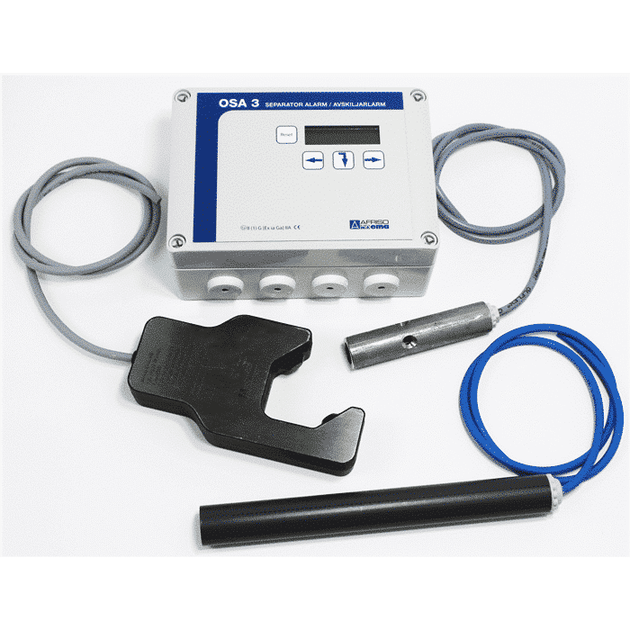 Nivålarm för skikt, dämning och slam OSA3 Avlopp NIVÅLARM FÖR SKIKT, DÄMNING OCH SLAM OSA3