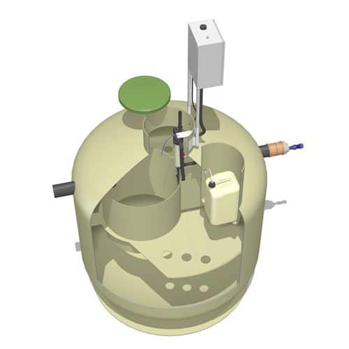 Reningsverk Easy G4 6 hh Grundpaket 5- hushåll GRUNDPAKET 6 HUSHÅLL BAGA EASY